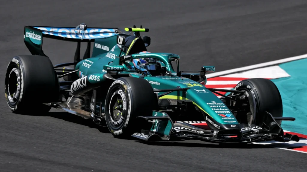Jak Crawford is back in the Aston Martin in Austria