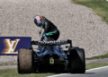 Kimi Antonelli retired in the closing stages at Barcelona