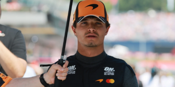 Lando Norris had a disappointing afternoon in Austria