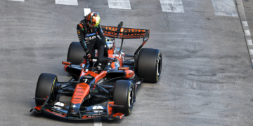 McLaren has been awarded a penalty by the FIA stewards in Monaco
