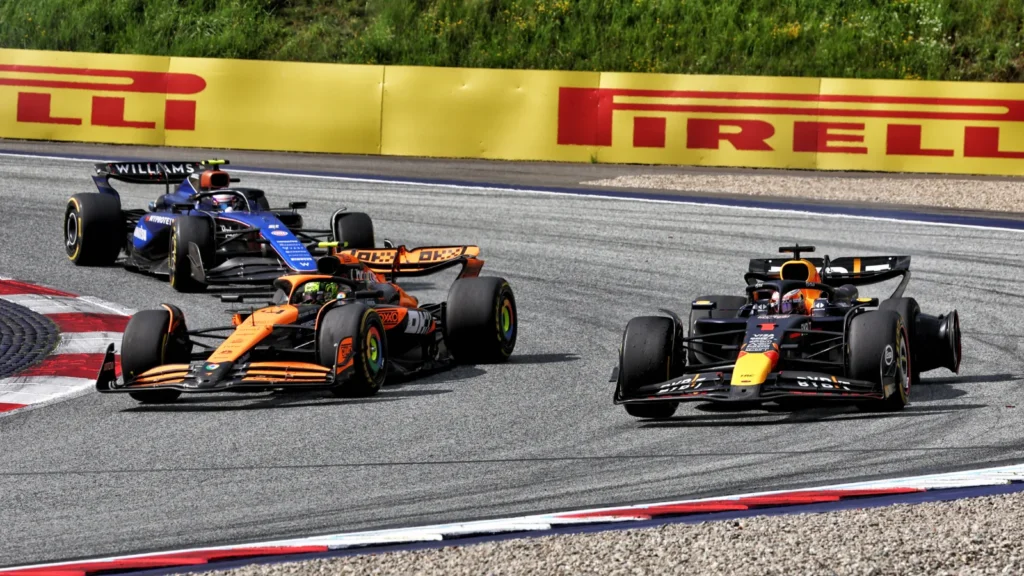 Norris has rarely come off well after duels with Verstappen