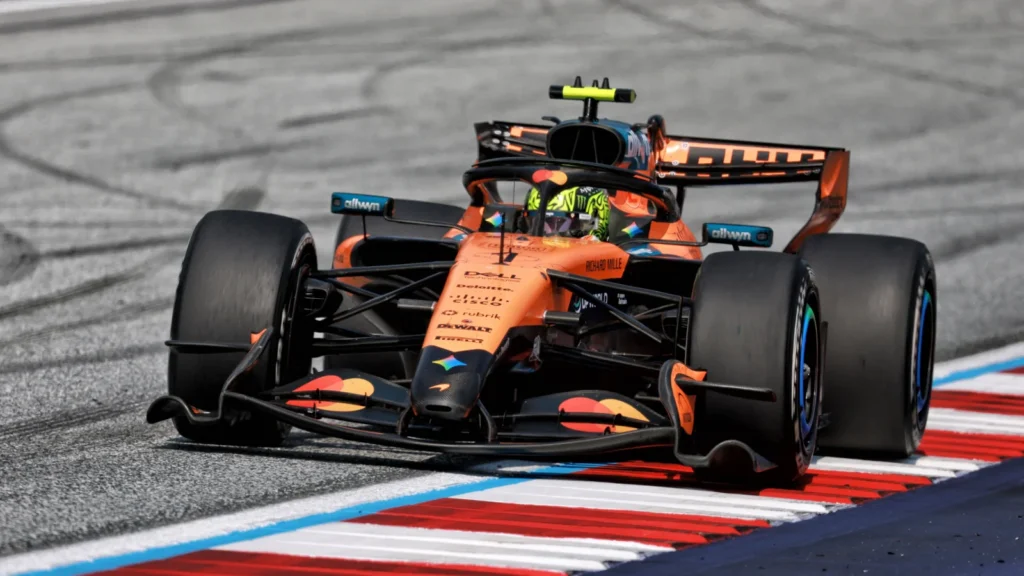 Lando Norris finished seventh in the F1 Austrian GP