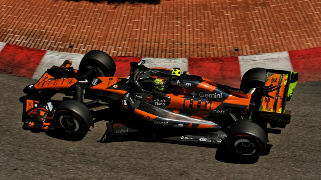 Lando Norris (GBR) McLaren F1 Team MCL40. 06.06.2026. Formula 1 World Championship, Rd 6, Monaco Grand Prix, Monte Carlo, Monaco, Qualifying Day.