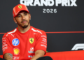 Lewis Hamilton (GBR) Scuderia Ferrari in the post qualifying FIA Press Conference. 27.06.2026. Formula 1 World Championship, Rd 8, Austrian Grand Prix, Spielberg, Austria, Qualifying Day.