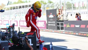 Lewis Hamilton rolls back the years in Barcelona with maiden Ferrari F1 win