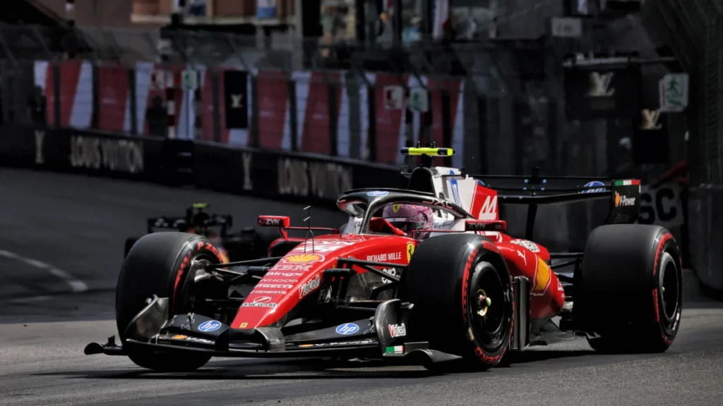 Lewis Hamilton took second place