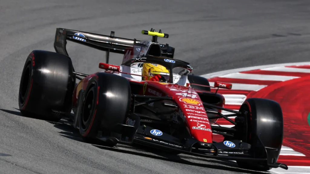 Lewis Hamilton pulled out a mega lap at the end of Q3 to take second