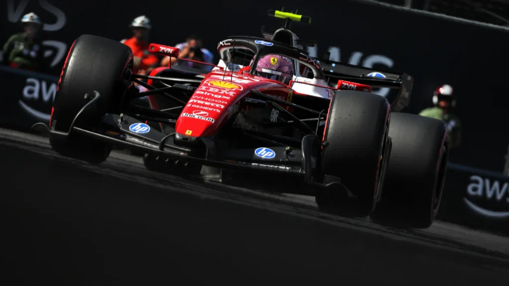 Lewis Hamilton narrowly missed out on the front row, and will start third behind Kimi Antonelli and old adversary Max Verstappen