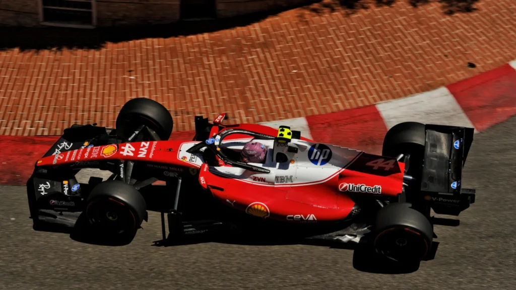 Despite his impressive showing in qualifying, Lewis Hamilton was not complimentary about this year's cars around the famous street circuit