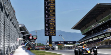 Qualifying for the Barcelona-Catalunya Grand Prix proved thrilling