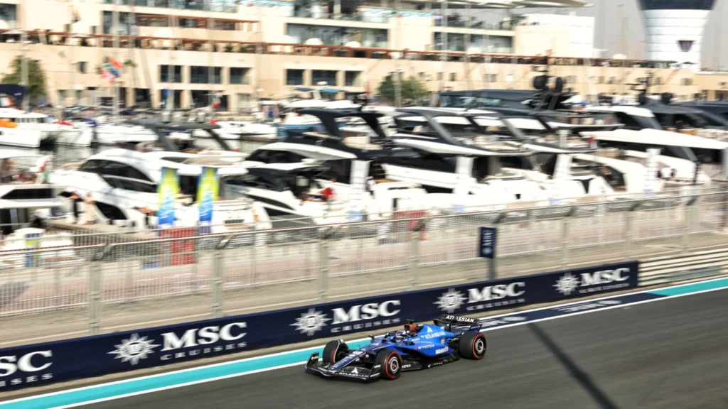 Browning was most recently in a Williams F1 car at Abu Dhabi last year