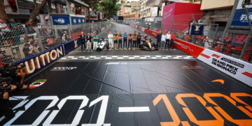 McLaren commemorated its 1000th race at the 2026 Monaco GP