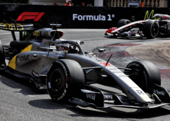 Nico Hulkenberg was on for points in Monaco before his penalty