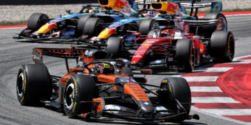 Oscar Piastri finished fifth in Barcelona, nearly a whole minute down on Lewis Hamilton