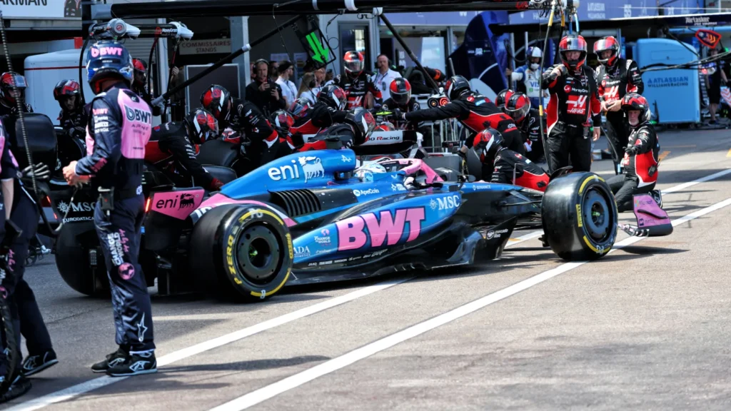 The pit stop that caused all the trouble 