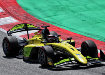Rafael Camara (BRA) Invicta Racing. 14.06.2026. FIA Formula 2 Championship, Rd 5, Feature Race, Barcelona, Spain, Sunday.
