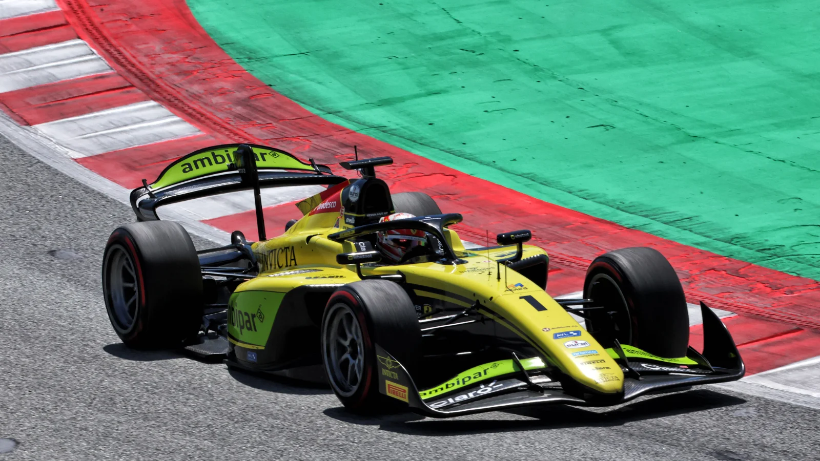 Rafael Camara (BRA) Invicta Racing. 14.06.2026. FIA Formula 2 Championship, Rd 5, Feature Race, Barcelona, Spain, Sunday.