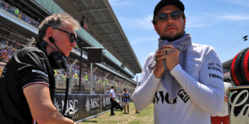 Sergio Perez has helped Cadillac move a little further up the grid