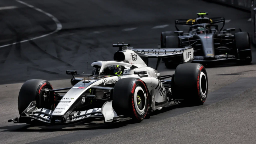 Sergio Perez took 10th on the road