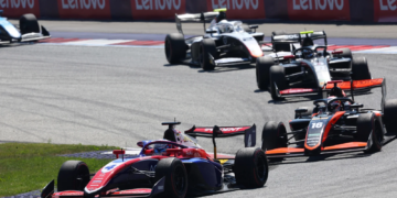 Noah Stromsted (NOR) Trident. 27.06.2026. FIA Formula 3 Championship, Rd 4, Sprint Race, Spielberg, Austria, Saturday.