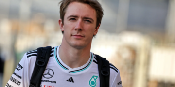 Frederik Vesti (DEN) Mercedes AMG F1 Reserve Driver. 09.12.2025. Formula 1 Testing, Yas Marina Circuit, Abu Dhabi, Tuesday.