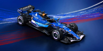 Williams shows its colours with flag livery for home F1 race