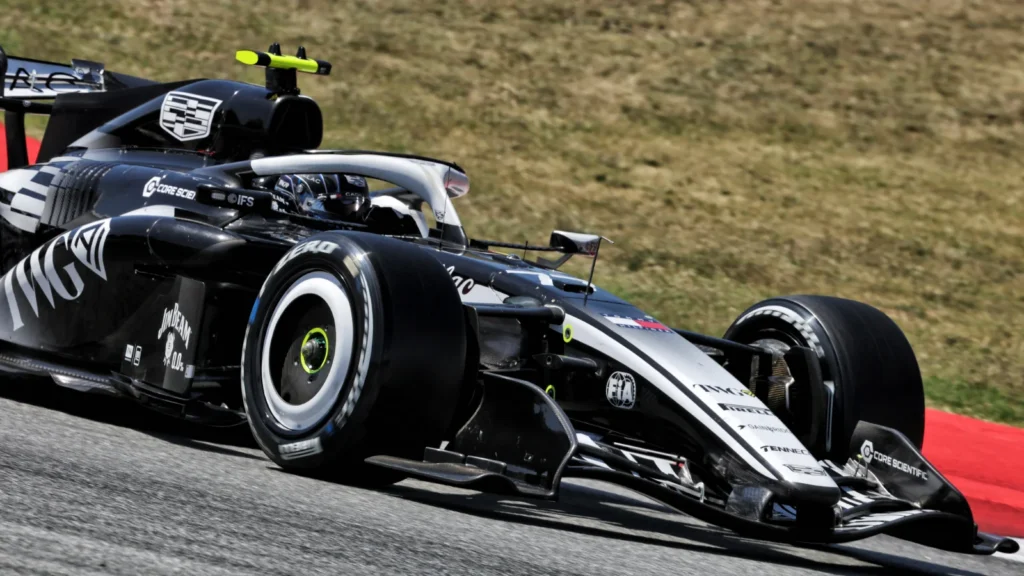 Cadillac F1 team Austrian GP upgrades