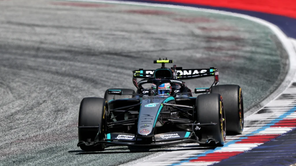 Austrian GP formula 1 FP1 results