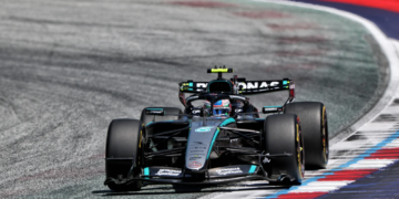 Austrian GP formula 1 FP1 results
