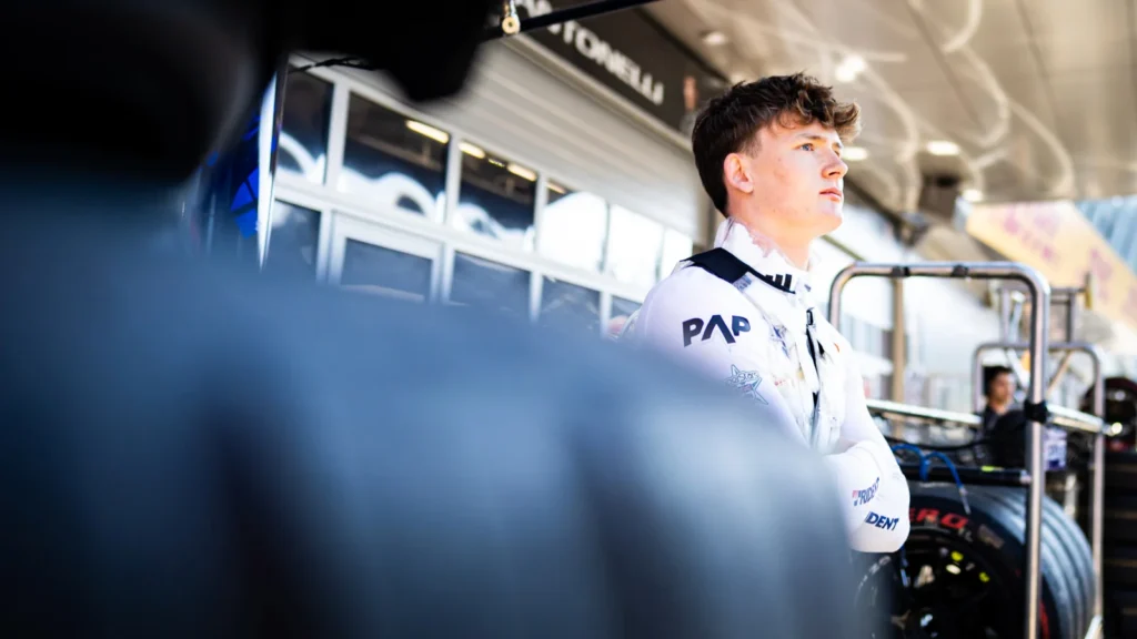 Freddie Slater prepares for Formula 3 Silverstone race weekend