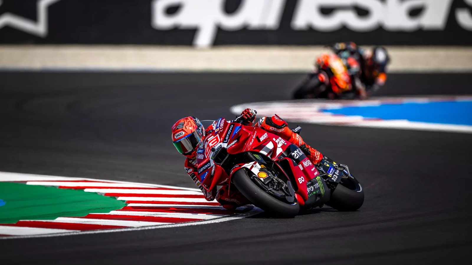 Marc Marquez fought hard in the MotoGP Grand Prix of Hungary to claim his 100th victory