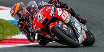 Ivan Ortola claims maiden Moto2 victory after last lap Brno shootout