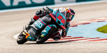 Maximo Quiles dominates to Hungarian Moto3 victory after last-lap red flag