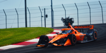 Lundgaard was quickest on the Saturday morning session. Photo: Kevin Dejewski