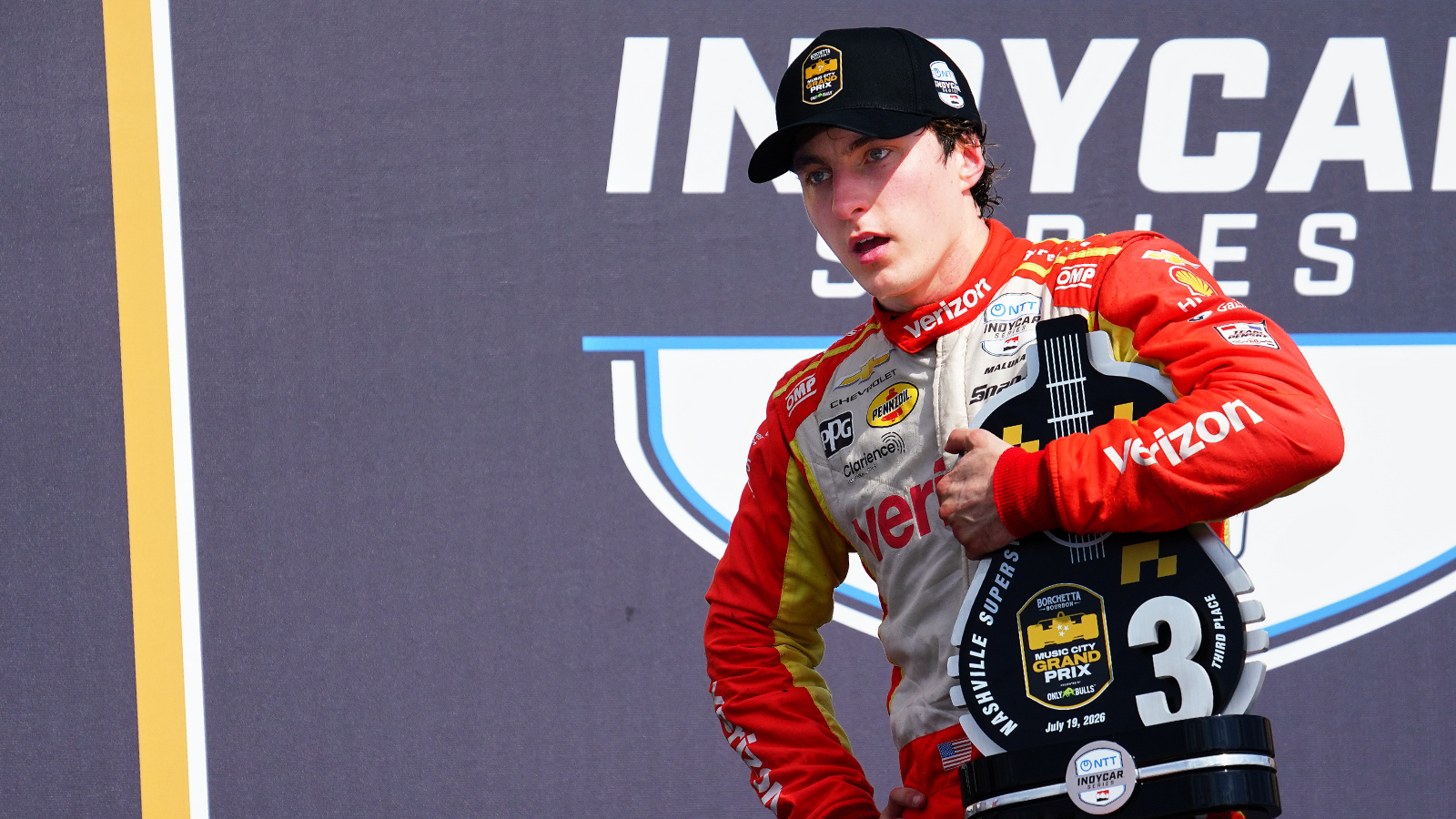 Malukas was barely able to complete the post-race celebrations. Photo: Kevin Dejewski