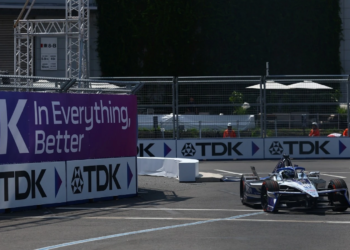 Jake Dennis took pole position in a disrupted Tokyo E-Prix Qualifying session