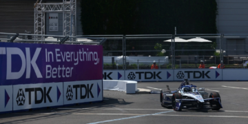 Jake Dennis took pole position in a disrupted Tokyo E-Prix Qualifying session