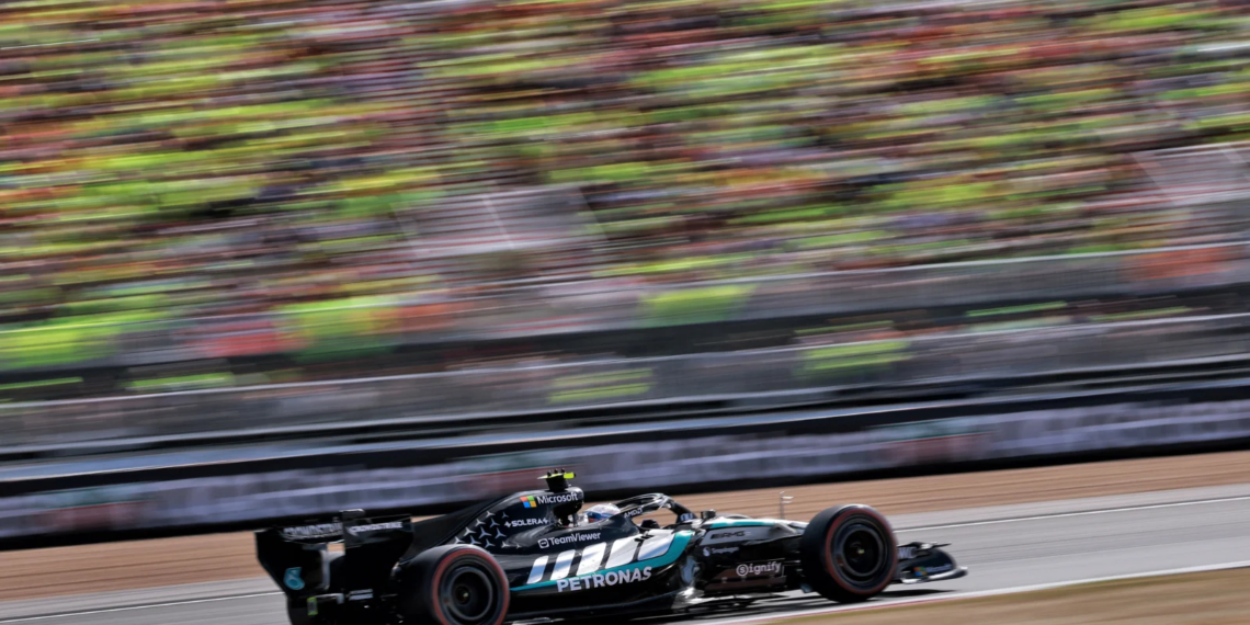 Andrea Kimi Antonelli (ITA) Mercedes AMG Formula One Team W17. 04.07.2026. Formula 1 World Championship, Rd 9, British Grand Prix, Silverstone, England, Sprint and Qualifying Day.
