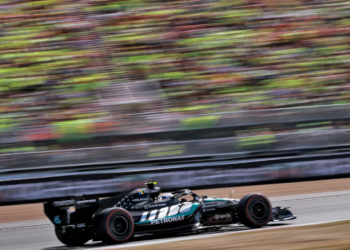 Andrea Kimi Antonelli (ITA) Mercedes AMG Formula One Team W17. 04.07.2026. Formula 1 World Championship, Rd 9, British Grand Prix, Silverstone, England, Sprint and Qualifying Day.