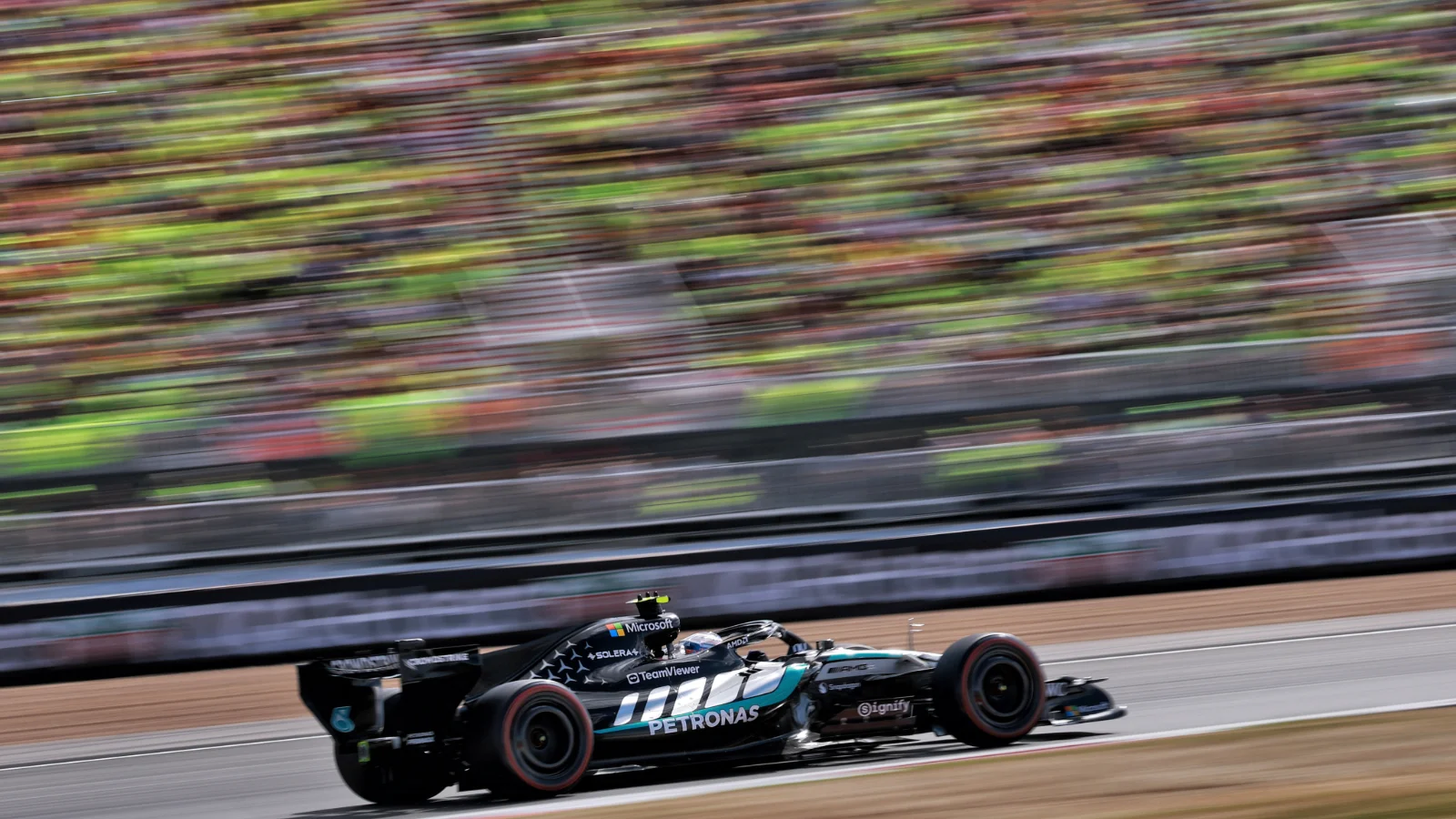 Andrea Kimi Antonelli (ITA) Mercedes AMG Formula One Team W17. 04.07.2026. Formula 1 World Championship, Rd 9, British Grand Prix, Silverstone, England, Sprint and Qualifying Day.