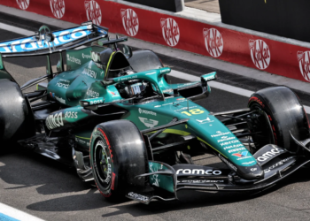 Aston Martin breaks cover with new Honda engine in special F1 test