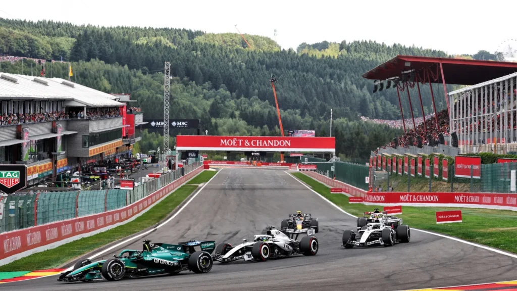 Aston Martin has been forced to fight at the back of the field, with Spa no different