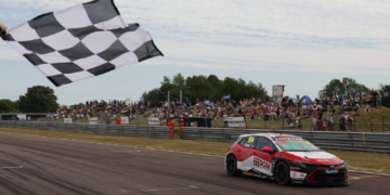 Storming Josh Cook claims another Thruxton win in BTCC Race 1