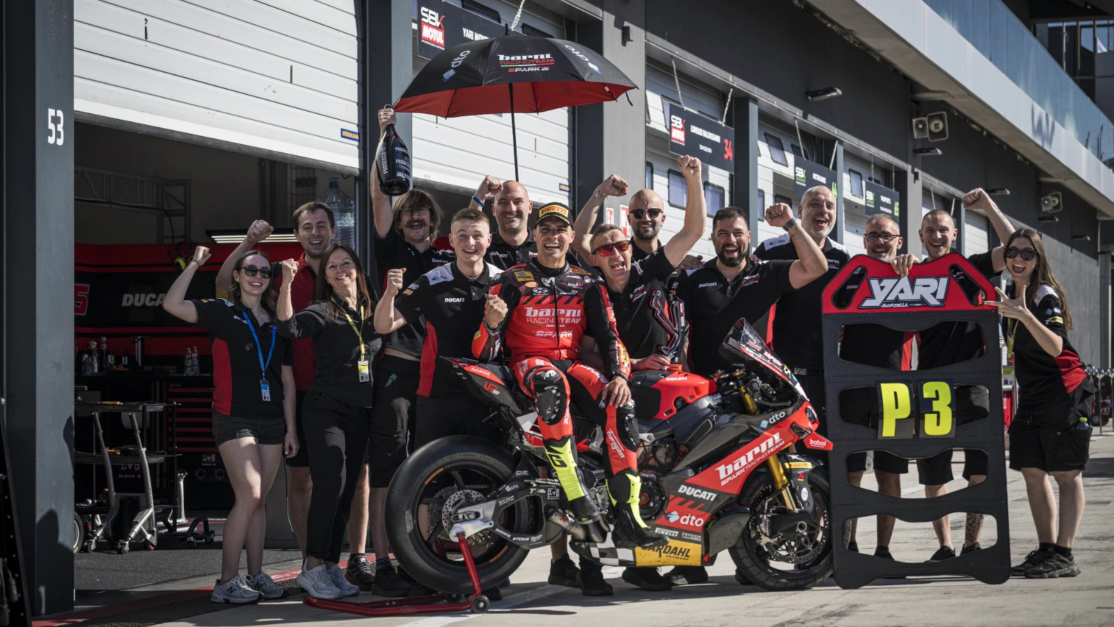 Yari Montella extends Barni Spark Racing contract through 2027 WorldSBK season