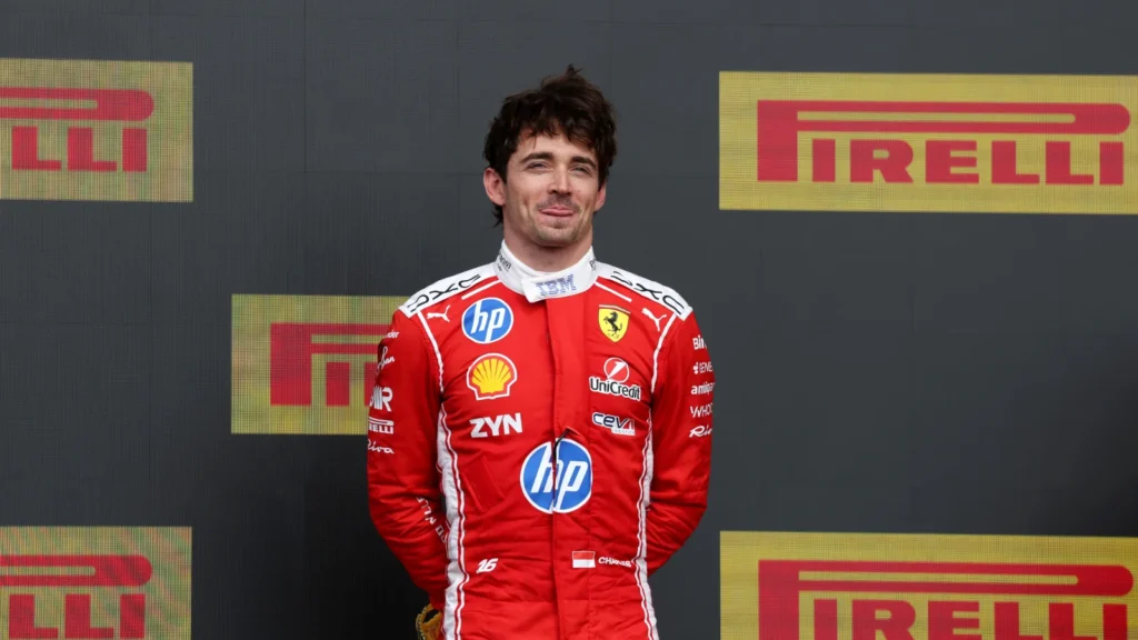 Charles Leclerc has revealed his joy at ending his victory drought