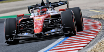 HUNGARIAN GP: Charles Leclerc suffers Ferrari breakdown but tops FP1