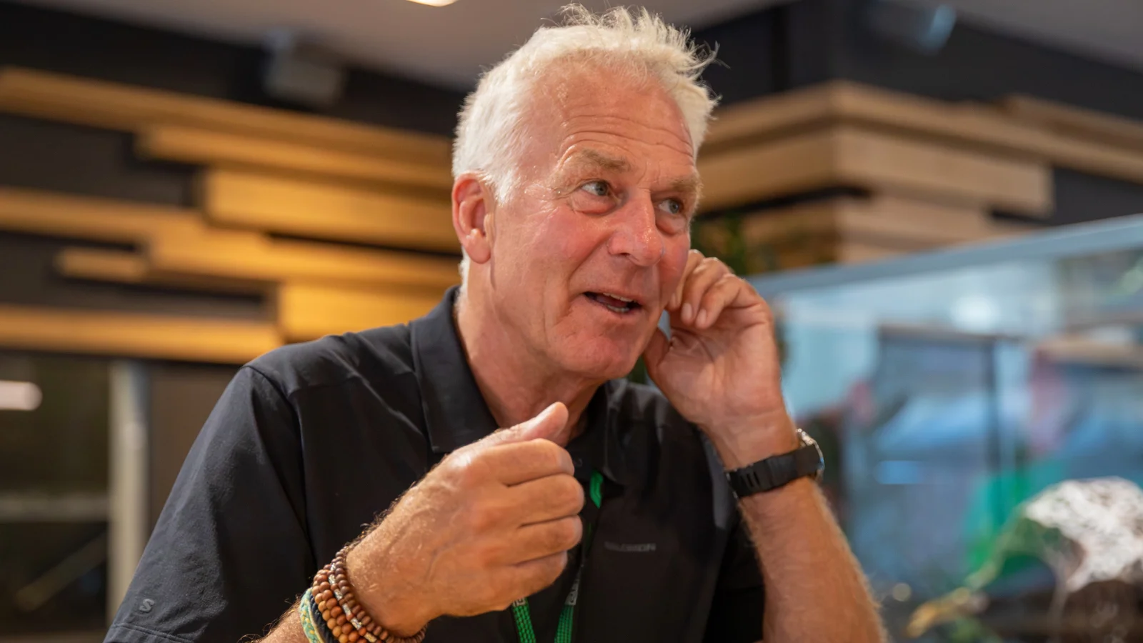 Former F1 driver Christian Danner has a plethora of jewellery items. Image: Gabriel Lopez