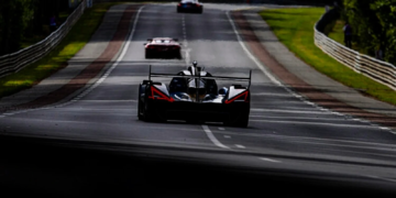 36 MAKOWIECKI Frédéric (fra), GOUNON Jules (fra), MARTINS Victor (fra), Alpine Endurance Team, Alpine A424 #36, Hypercar, action during the Test Day of the 24 Hours of Le Mans 2026, 3rd round of the 2026 FIA World Endurance Championship, on June 7, 2026 on the Circuit des 24 Heures du Mans in Le Mans, France - Photo Julien Delfosse / DPPI