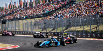 Dino Beganovic (SWE) DAMS. 25.07.2026. FIA Formula 2 Championship, Rd 9, Budapest, Hungary, Sprint Race, Saturday.