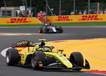 Joshua Durksen (PAR) Invicta Racing. 17.07.2026. Formula 2 Championship, Rd 8, Spa-Francorchamps, Belgium, Friday.